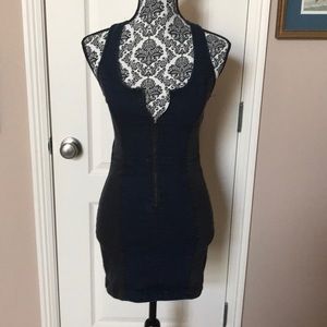 Denim Body-con dress