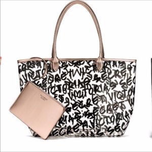 Victoria Secret PINK Clear tote bag