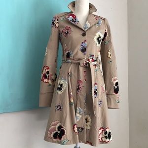Anthropologie Elevenses Trench Coat NWT
