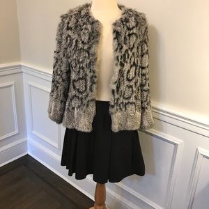 NWOT Elizabeth and James Reversible Fur Coat SizeS