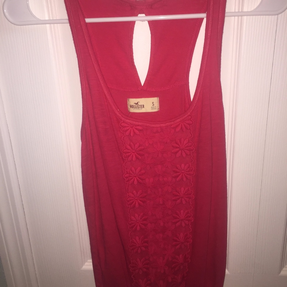 Red Hollister Tank Top