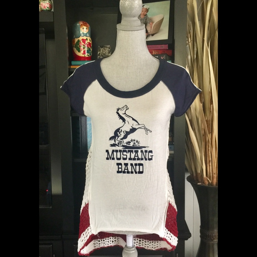 NWOT Free People Mustang Band Top