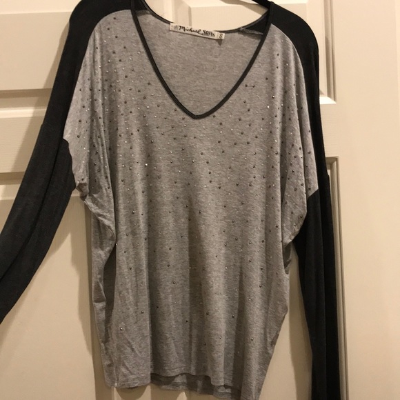 Michael Stars Long Sleeve Tee-One size - Picture 1 of 3