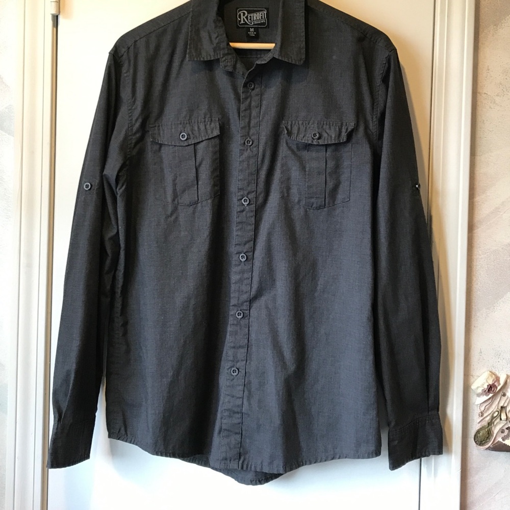 MEN'S CASUAL BUTTON DOWN SHIRT