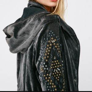 ☆☆ MAJOR ISO ☆☆ Free People Velvet sz L or M