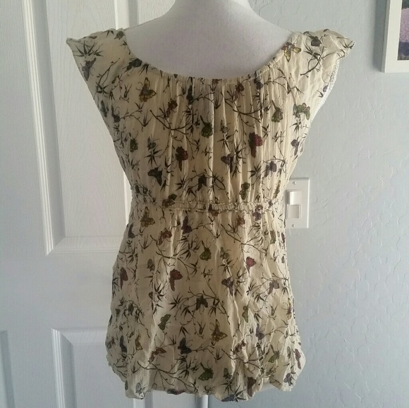 Super cute Lucky Brand boho peasant top XXS - Picture 3 of 7
