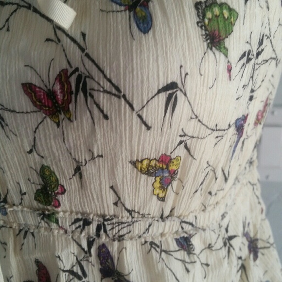 Super cute Lucky Brand boho peasant top XXS - Picture 4 of 7