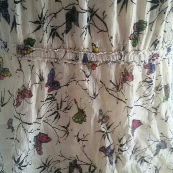 Super cute Lucky Brand boho peasant top XXS - Picture 5 of 7