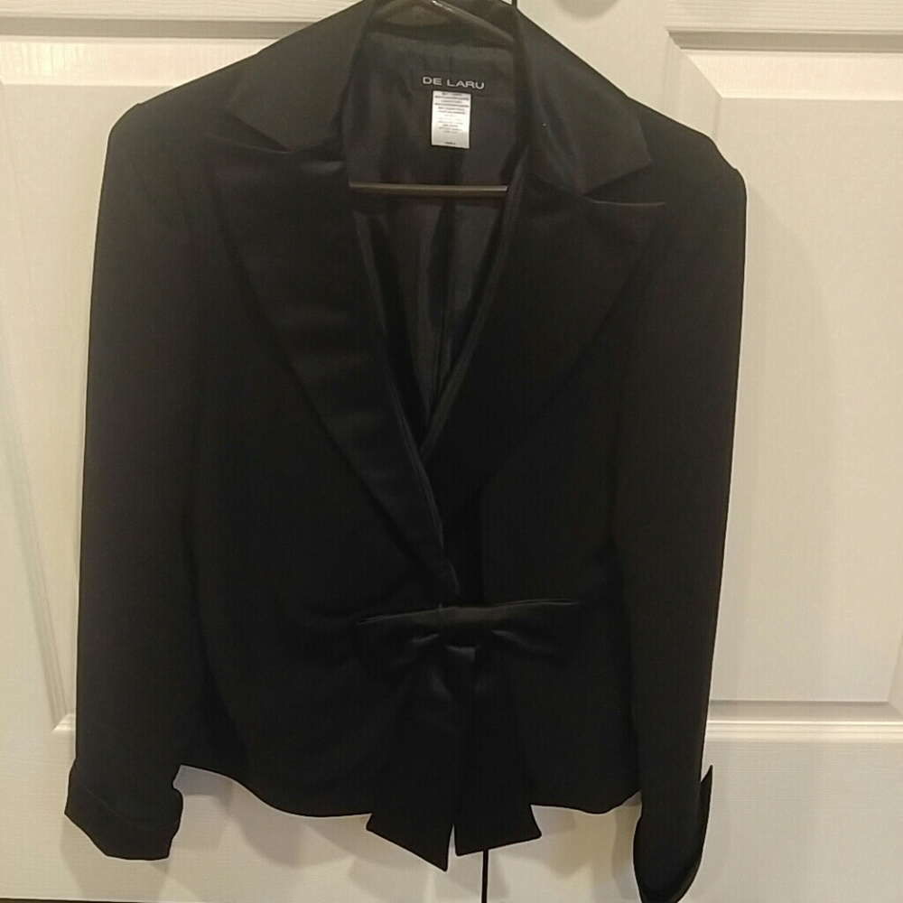 Black suit jacket