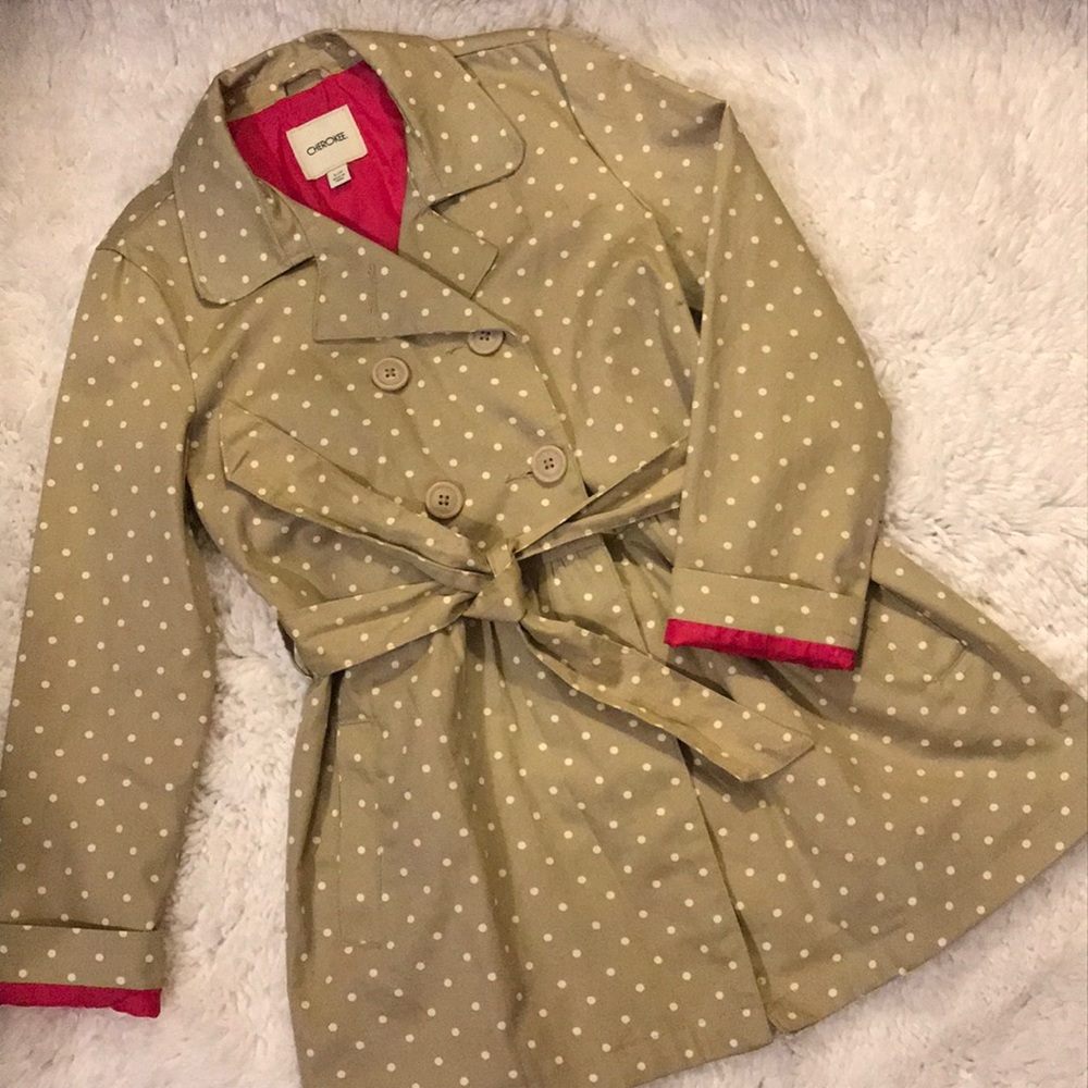 Belted trench coat!