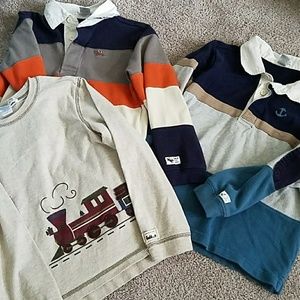 Janie and Jack boys shirt bundle