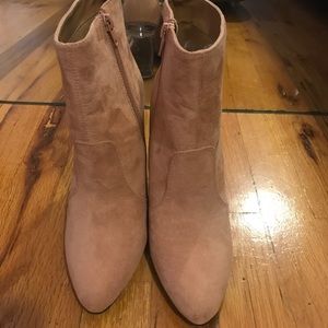 Gorgeous blush Booties