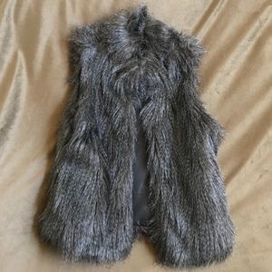 NWOT Faux Fur Vest