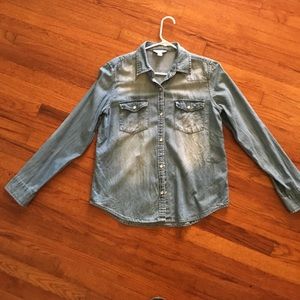 Classic Denim Button Up
