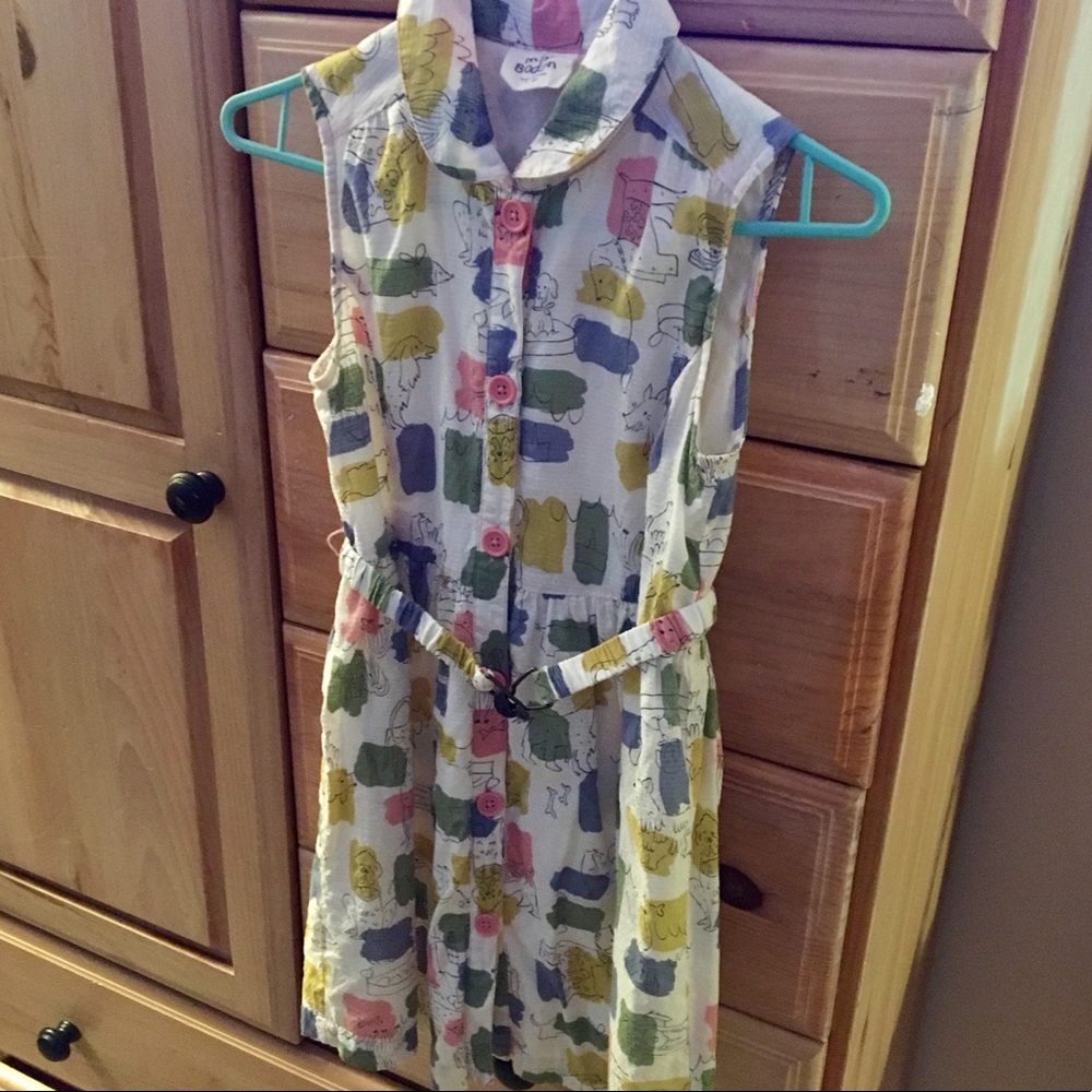 Mini Boden vintage style dress EUC