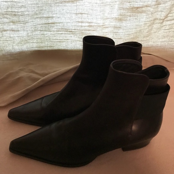 Jil Sander ankle booties 35 1/2 US 5.5 - Picture 2 of 6