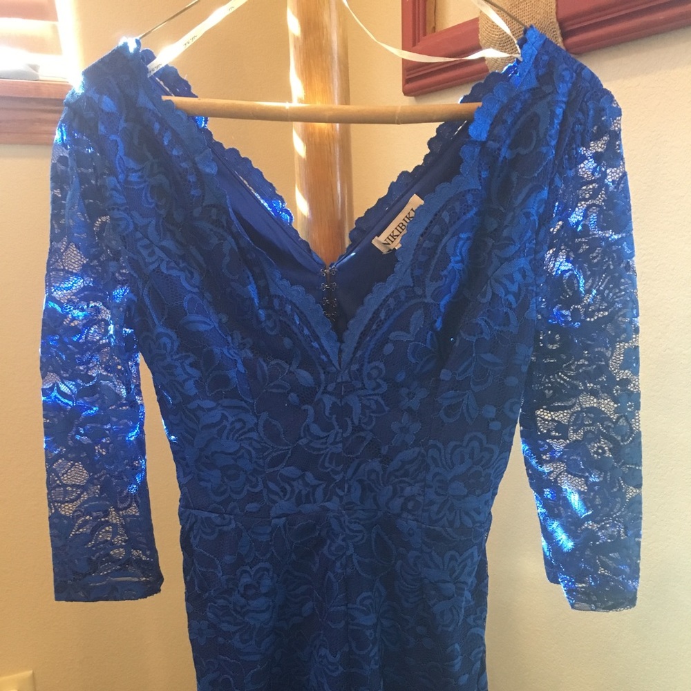 3/4 sleeve lace romper