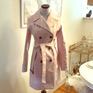 Beautiful Blush Trench Coat