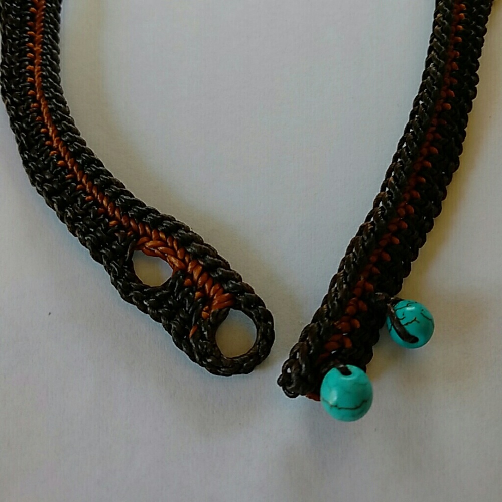 Turqouise and Carnelian necklace - Picture 6 of 8