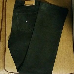 KR3W Slim Corduroys- Black 32W