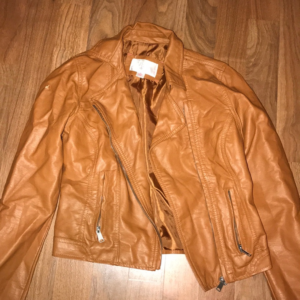 Leather jacket