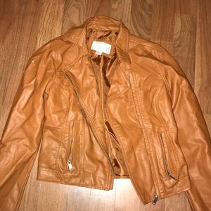 Leather jacket