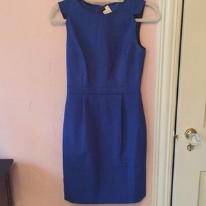Jcrew blue dress size 00