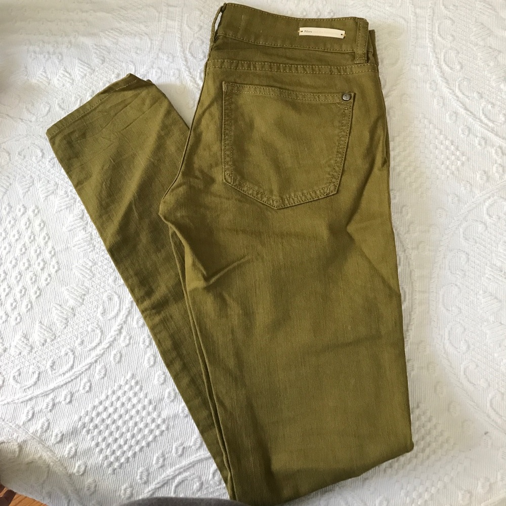 Women's Anthro Pilcro & the Letterpress denim pant