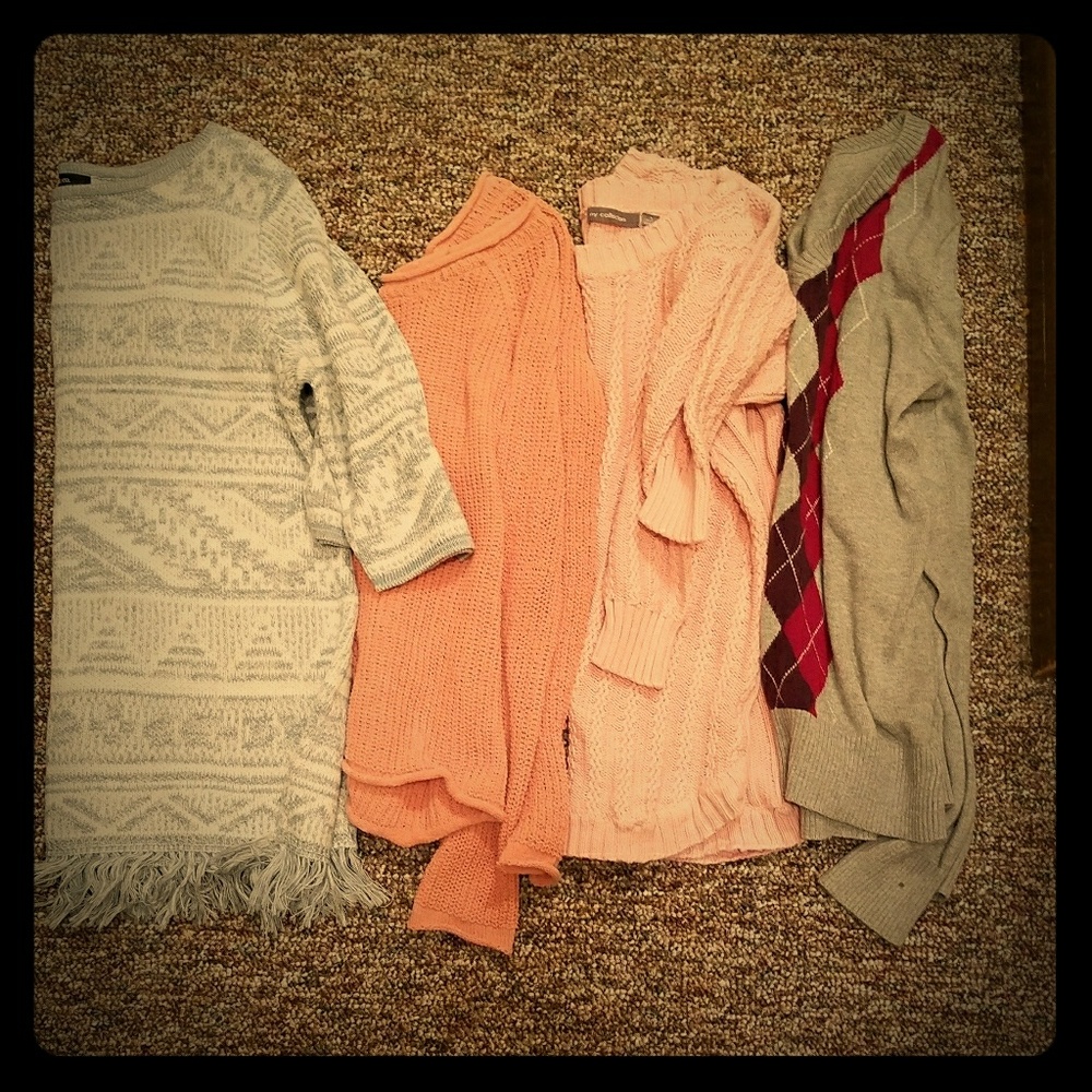 4 *sweaters*