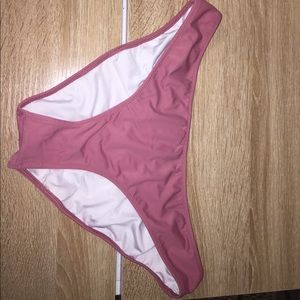 Pink bikini bottoms