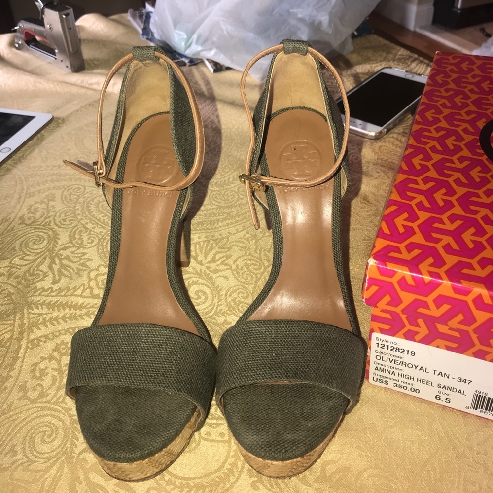 Amina high heel sandal size 6.5