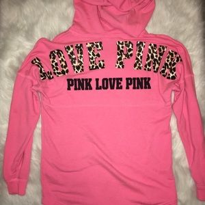 Vs punk leopard hoodie