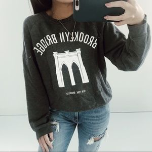 Grey Washed Crewneck