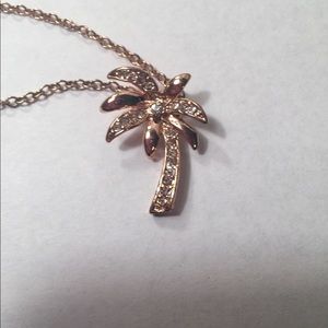 Beautiful palm tree necklace