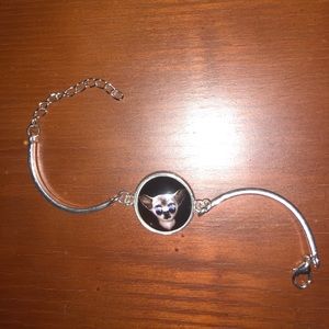 Hipster Dog Bracelet (Chihuahua)