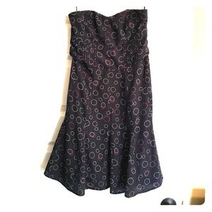 Strapless party dress