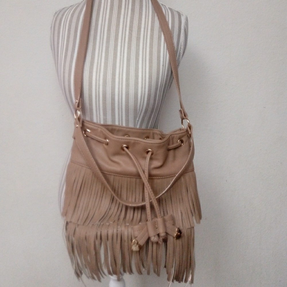Betsey Johnson Fringe Bag