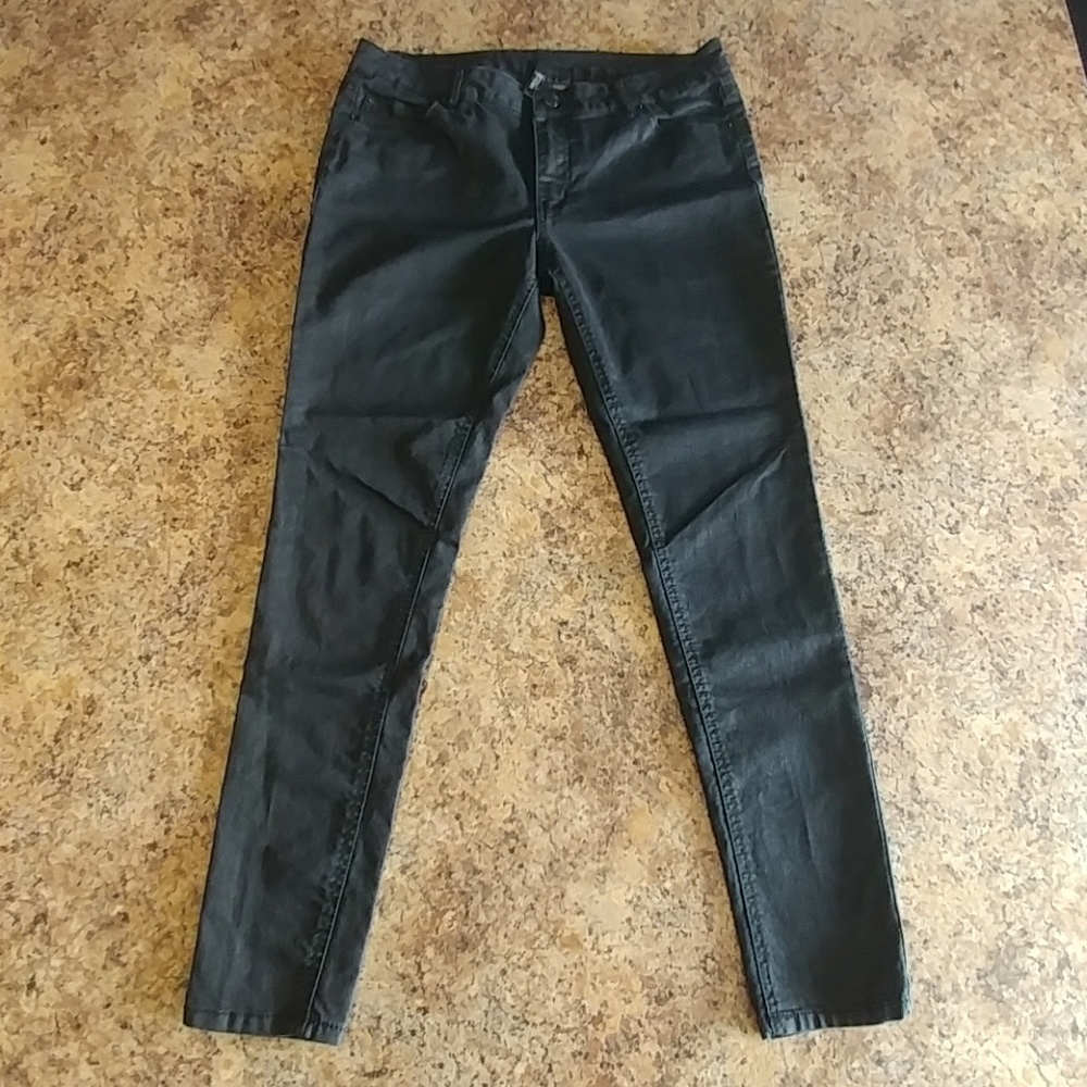 Bisou Bisou Black Women's Skinny Jeans - Size 12