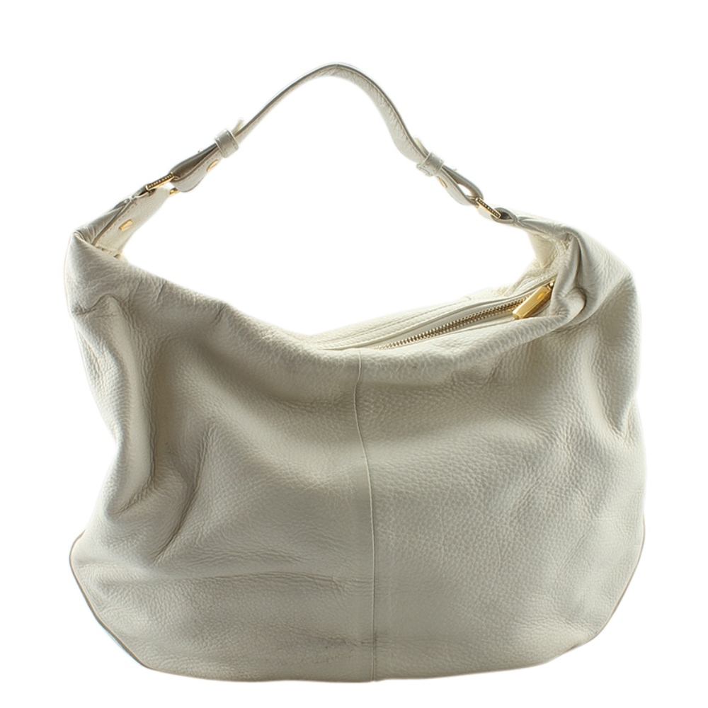 Tory Burch Amanda White Leather Hobo 137639 - Picture 3 of 8