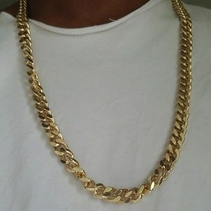 Gold plated chain
