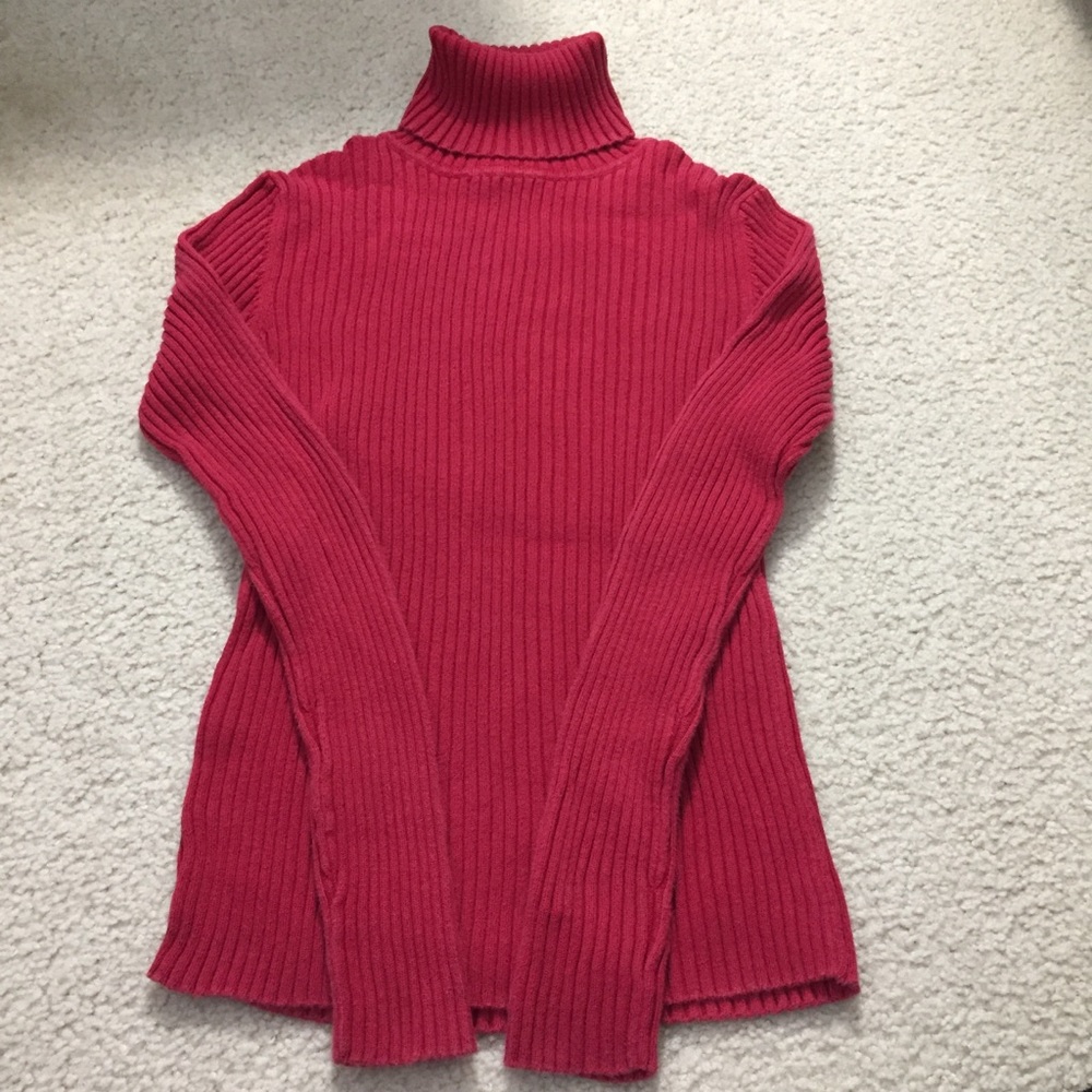 Ann Taylor loft red sweater