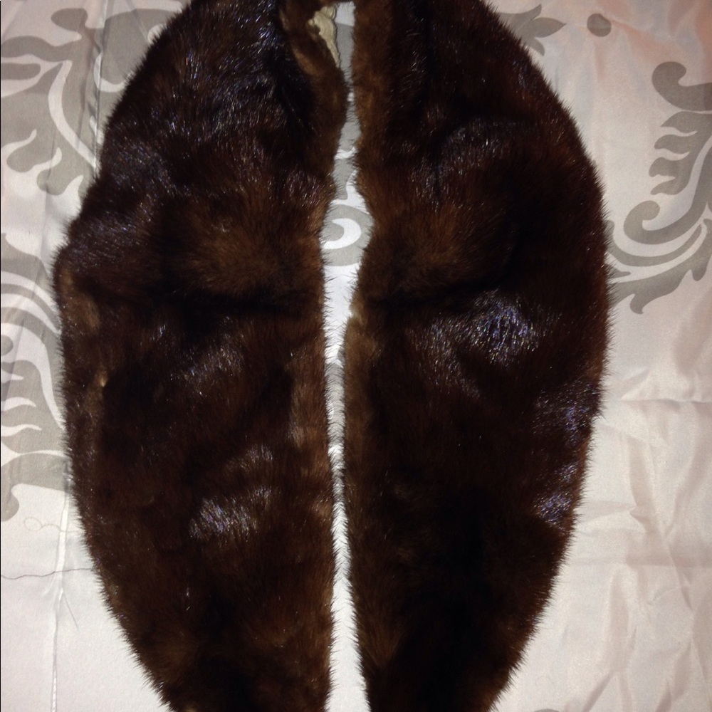 Authentic Mink Vintage Fur Collat