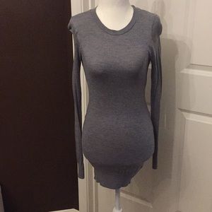 **SOLD**  American Apparel Grey Sweater Dress