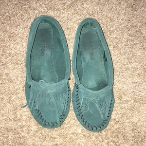 Minnetonka Suede Moccasins