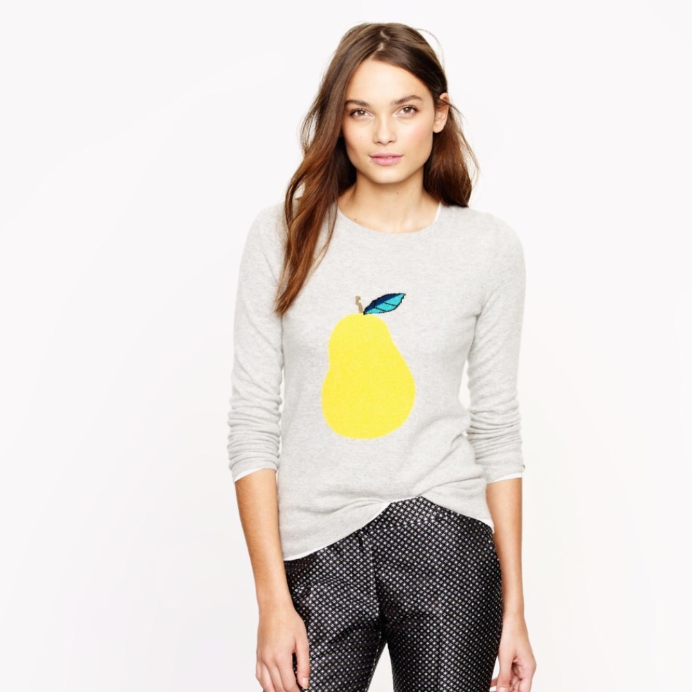 JCrew Pear Seeater