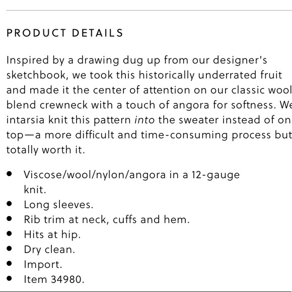 JCrew Pear Seeater - Picture 4 of 4