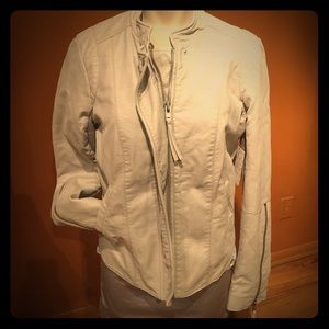 NWT Free People Faux Leather Jacket Size 12