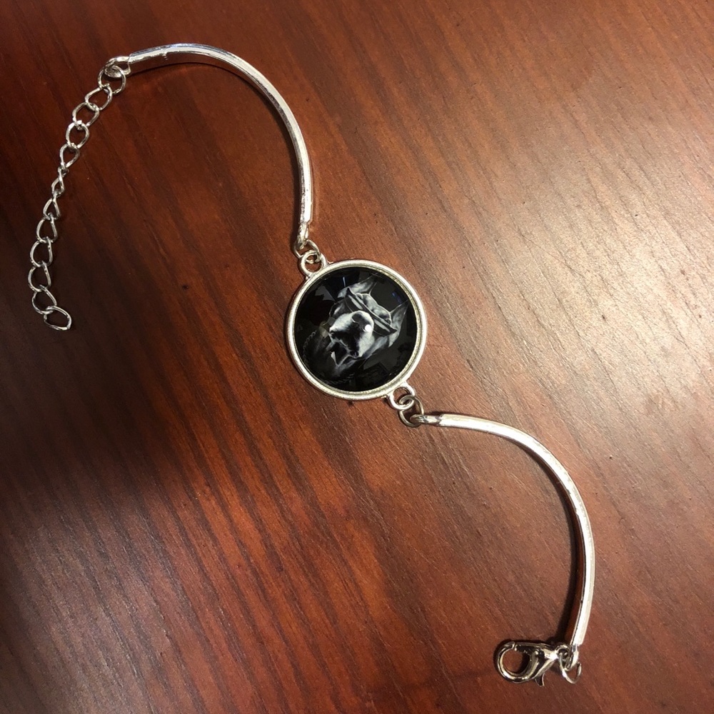 Hipster Dog Bracelet (Doberman)