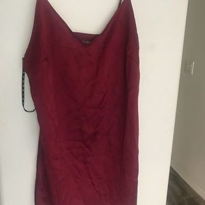 MISSGUIDED MAROON SLIP DRESS!✨