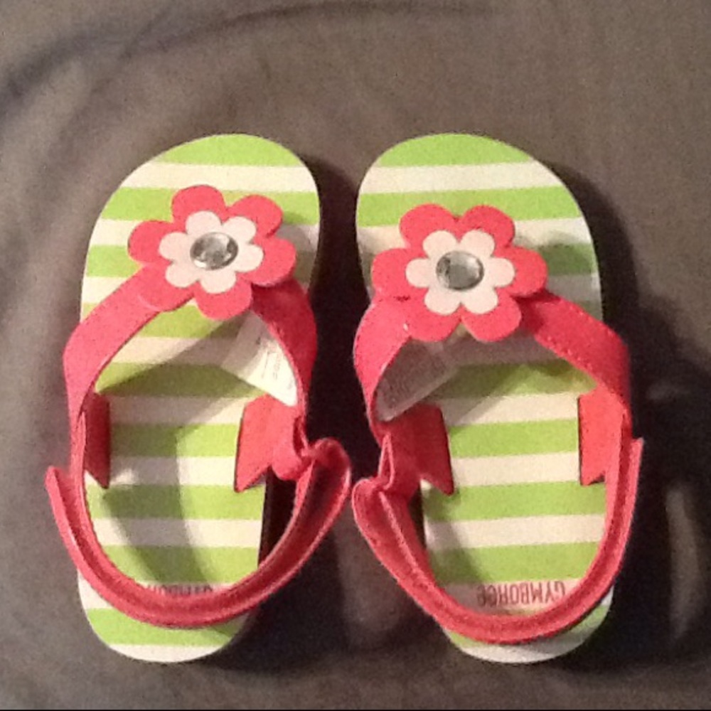Gymboree Flower jewel Sandals
